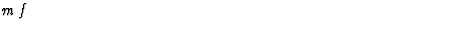 $\textstyle\parbox{\pboxargslen}{\em m f \/}$