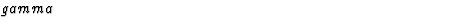 $\textstyle\parbox{\pboxargslen}{\em gamma \/}$
